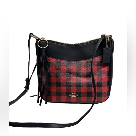 Coach Bags Coach Gingham Print Chaise Crossbody Poshmark